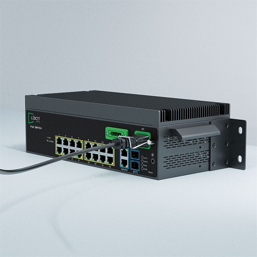 16 Port PoE LED Switch