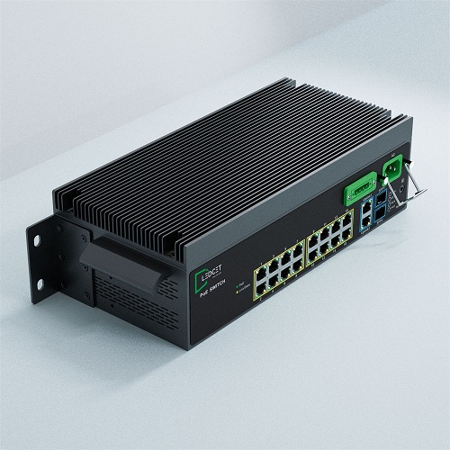 PoE-LED 16-port Switch